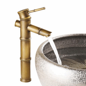 Monomando Vanitorio Alto Rústico Bambú Kébel FK