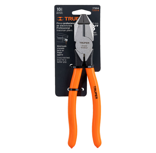 Alicate Universal Electricista Prof 8" 17304 Truper