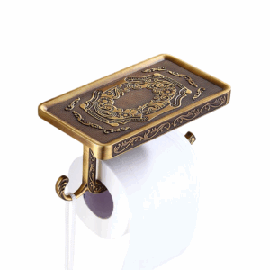 Portapapel Higiénico Vintage con Repisa Archaize FK