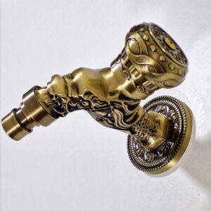 Llave Jardín Bola Retro Tallado FK